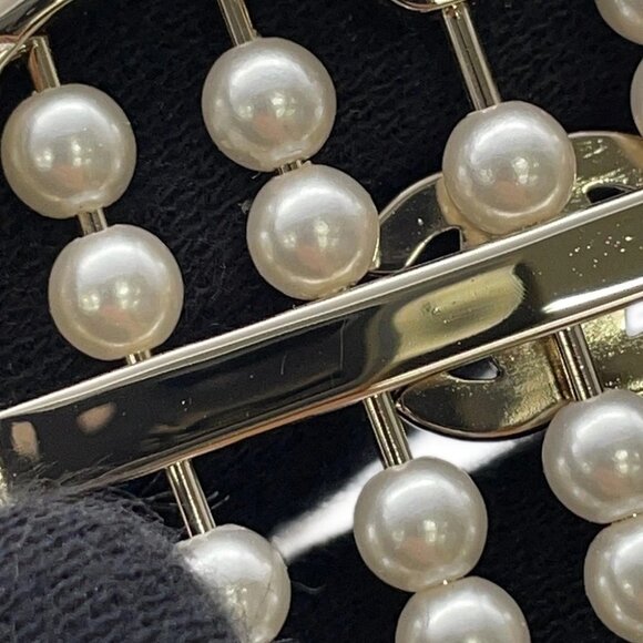 CHANEL Heart Bag Charm PG/Faux Pearl ABG045 - Picture 8 of 10